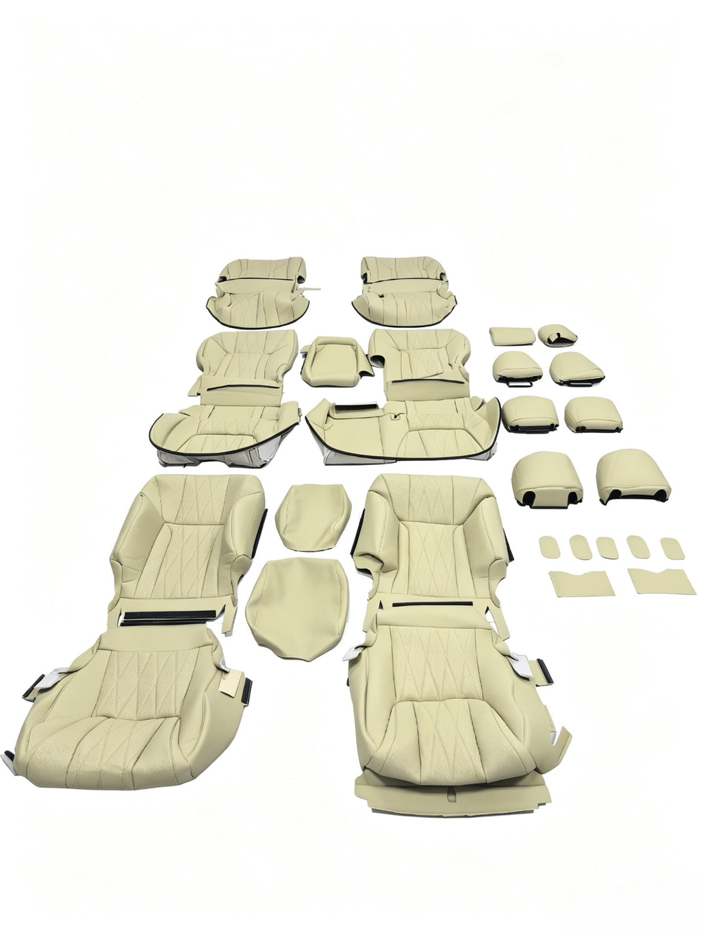 2008-2015 Upgrade 2021 LX570 Interior Kit Beige