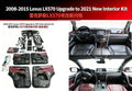 2008-2015 Upgrade 2021 LX570 Interior Kit maroon