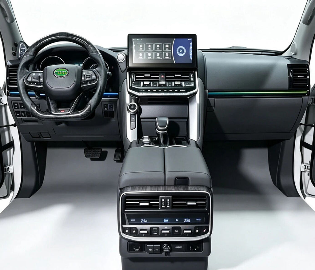 2008-2020 LC200 change LC300 interior Simple type Black