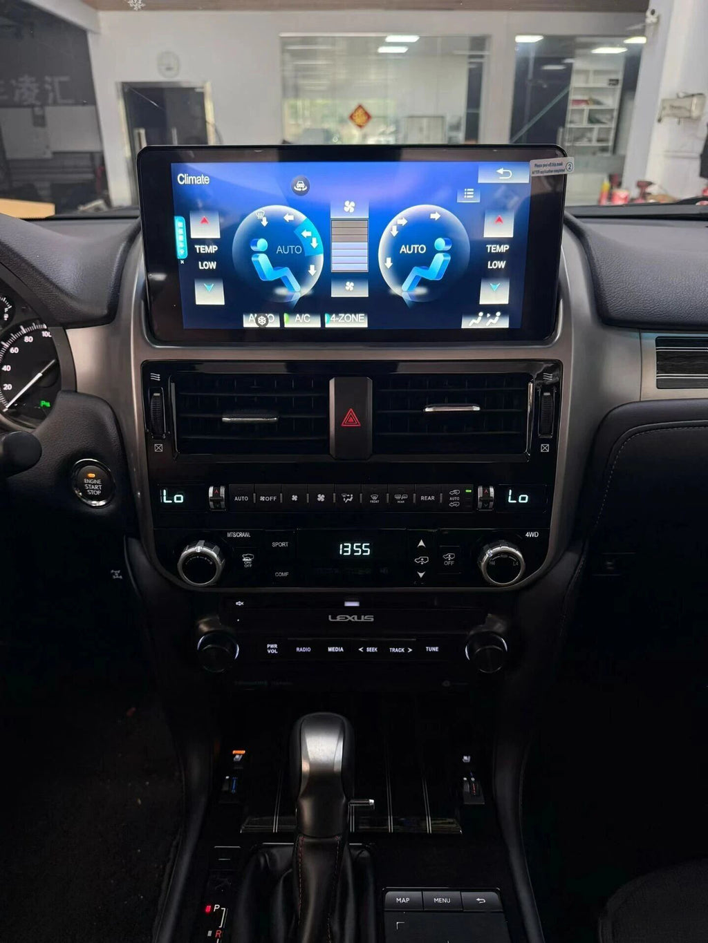 2010-2020GX460 Upgrade 2023GX460 Interior Kit Black