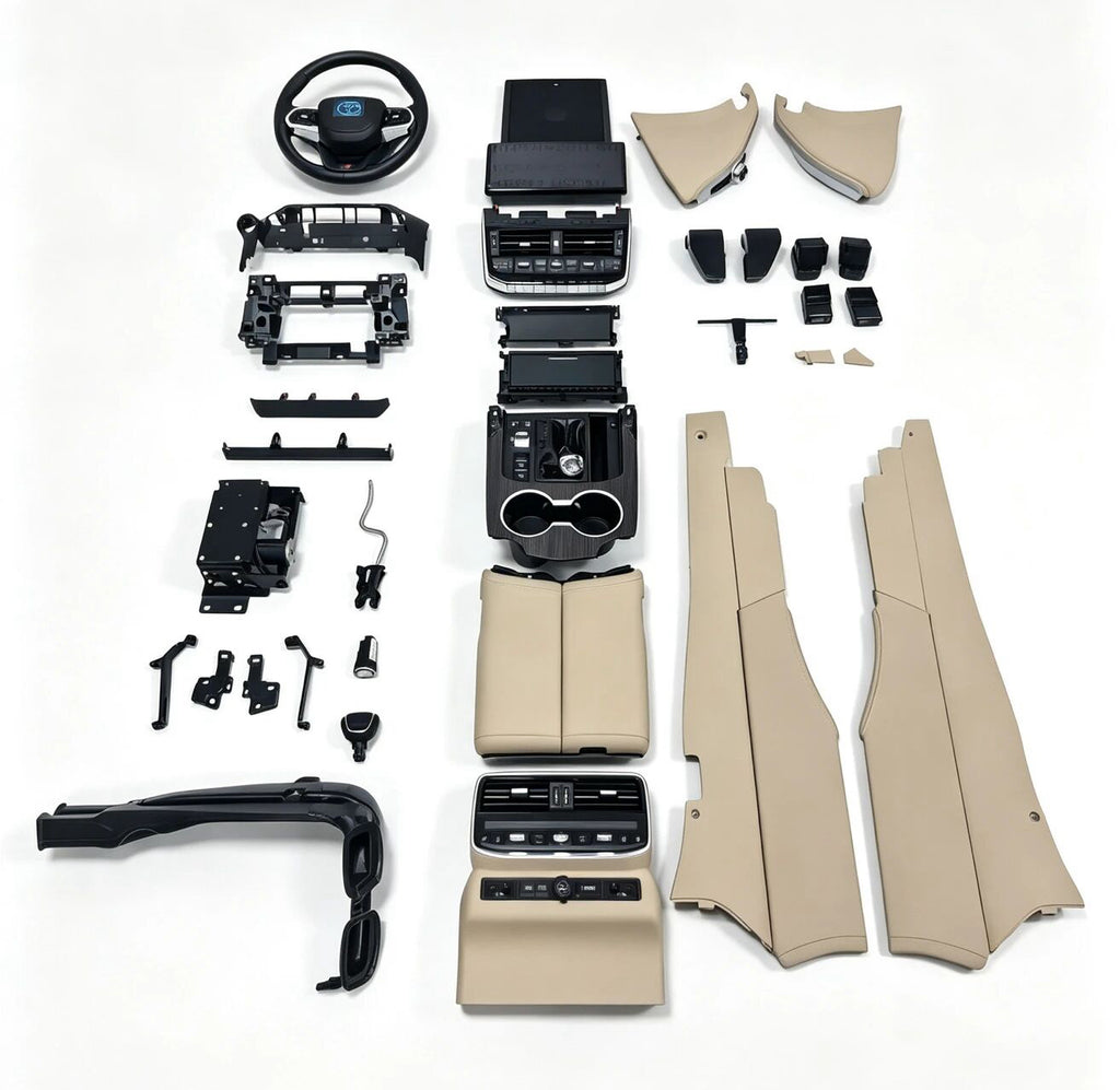 2008-2020 LC200 change LC300 interior Simple type Beige