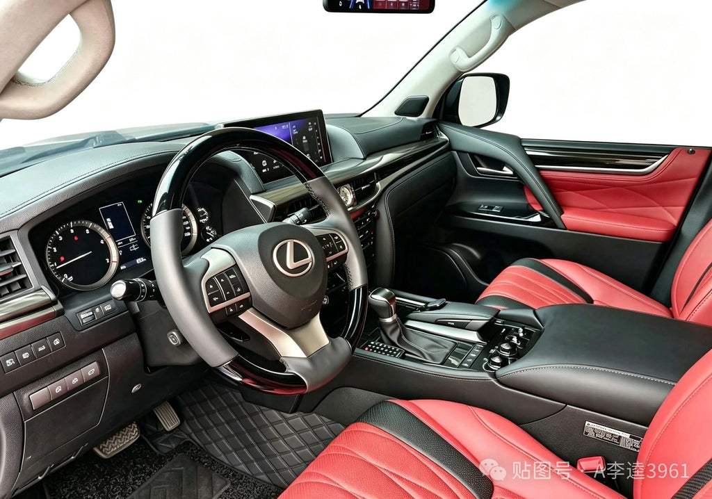 2008-2015 Upgrade 2021 LX570 Interior Kit Red