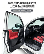 2008-2015 Upgrade 2021 LX570 Interior Kit Red