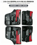 2008-2015 Upgrade 2021 LX570 Interior Kit Red