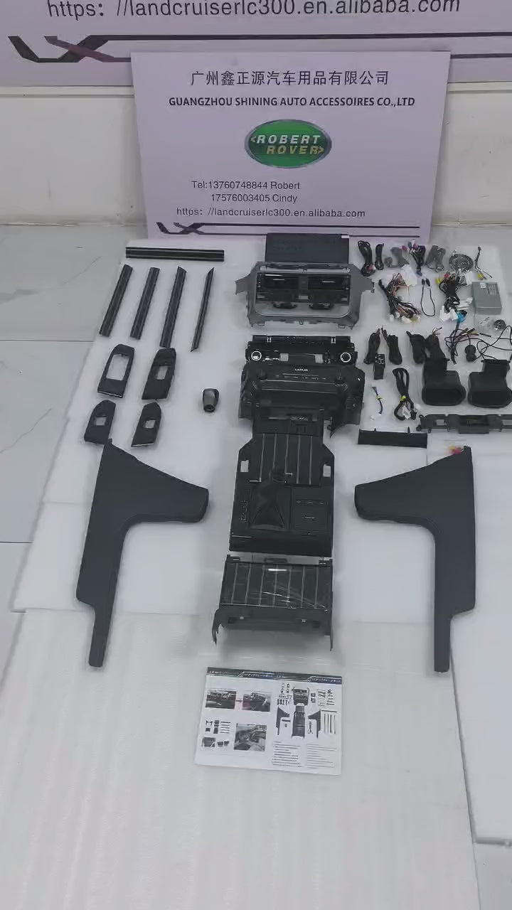 2010-2020GX460 Upgrade 2023GX460 Interior Kit Black